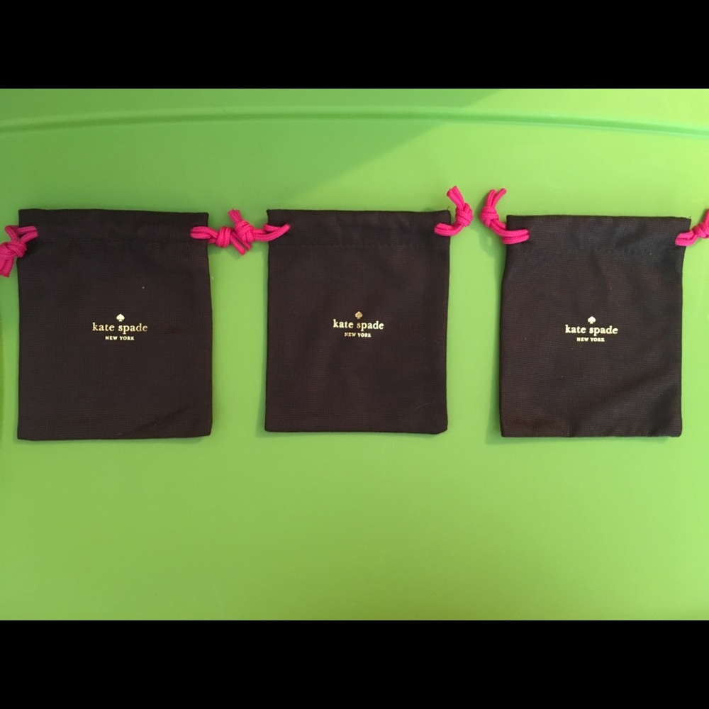 Kate Spade Jewelry Dust Bags